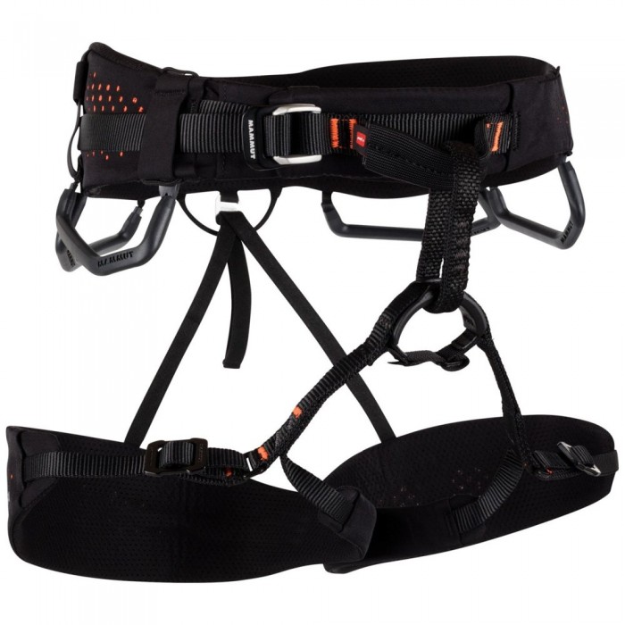 [해외]마무트 하네스 Comfort Fast Adjust 4137424937 Black / Safety Orange