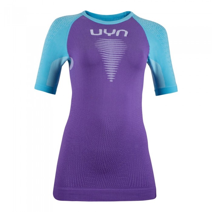 [해외]UYN Marathon 반팔 티셔츠 6138018550 Deep Lavander / River Blue / White