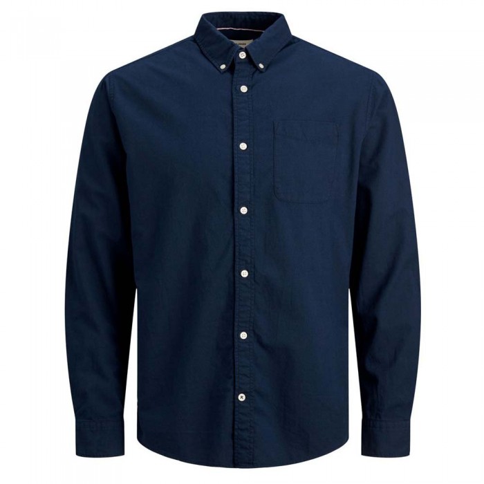 [해외]잭앤존스 긴 소매 셔츠 Oxford 138024700 Navy Blazer / Slim Fit