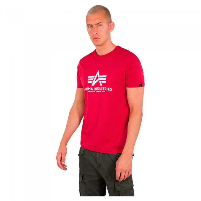 [해외]알파 인더스트리 반팔 티셔츠 Basic 138019510 Rbf Red