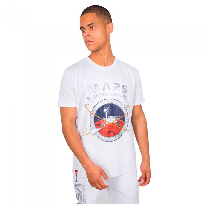 [해외]알파 인더스트리 Missiono Mars 반팔 티셔츠 138020910 White
