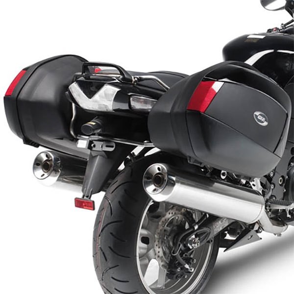 [해외]기비 V35/V37 Monokey Kawasaki ZZR 1400/ZX 14 사이드 케이스 장착 9137999926 Black