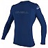 [해외]오닐 웻슈트 Basic 스킨스 Rashguard 티셔츠 14137953173 Navy