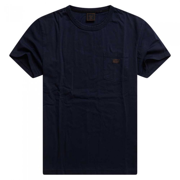 [해외]슈퍼드라이 Workwear 포켓 반팔 티셔츠 137906121 Super Dark Navy