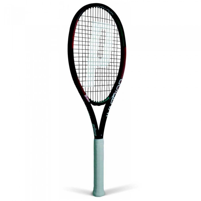 [해외]PRINCE Warrior 100 285 Tennis Racket 12137899964 White / Black / Red