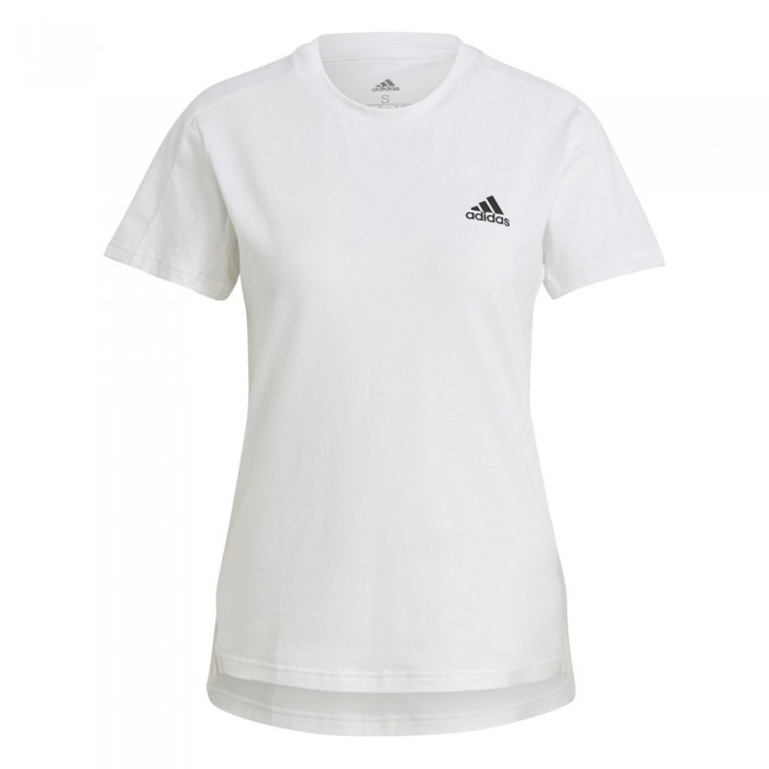 [해외]아디다스 Designed To Move Aeroready 반팔 티셔츠 6137913562 White / Black