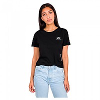 [해외]알파 인더스트리 Basic Small 로고 반팔 티셔츠 138022472 Black