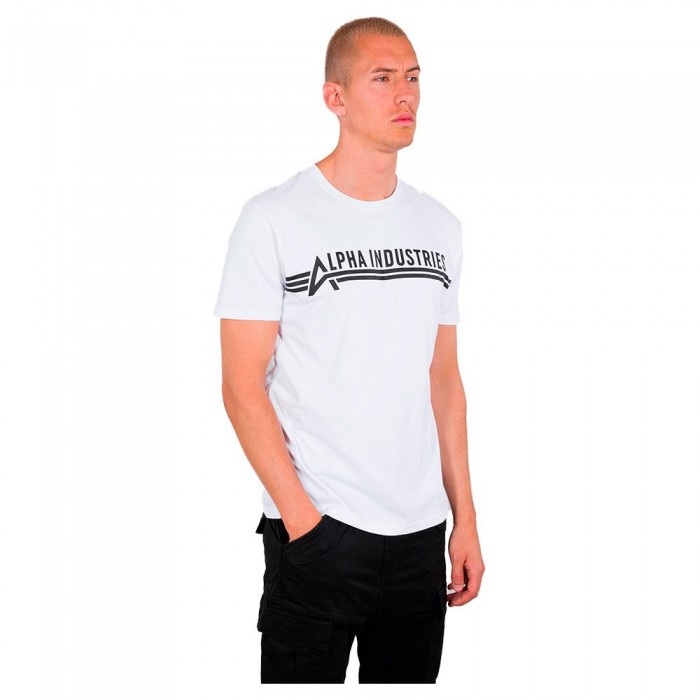[해외]알파 인더스트리 Industries 반팔 티셔츠 138020881 White / Black