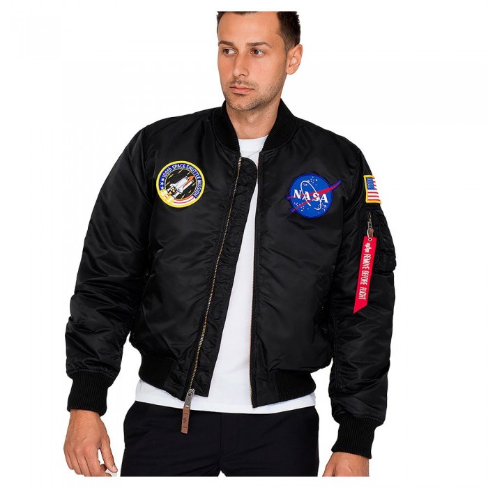 [해외]알파 인더스트리 MA-1 VF NASA 재킷 138021484 Black