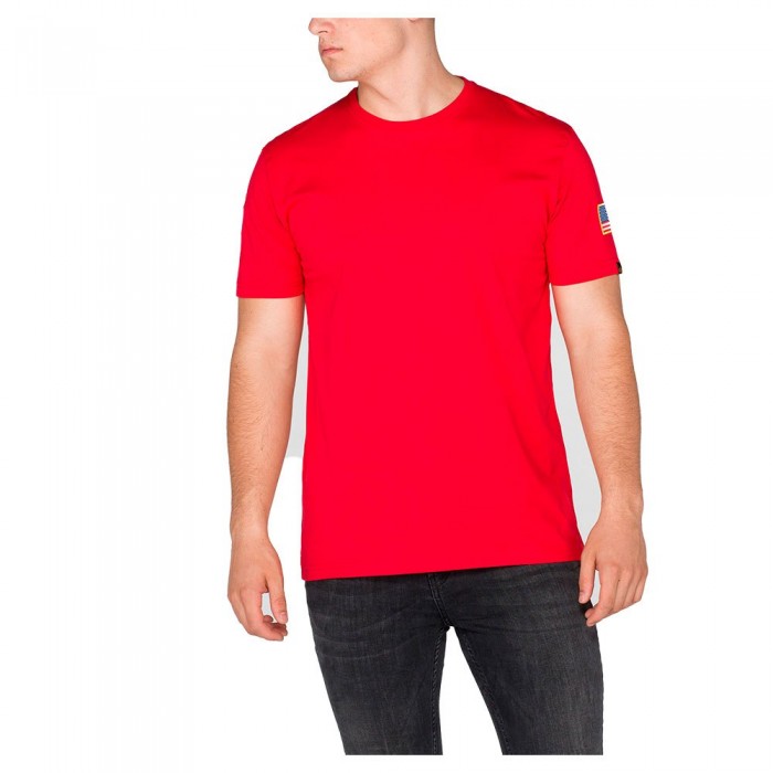 [해외]알파 인더스트리 NASA 반팔 티셔츠 138021584 Speed Red