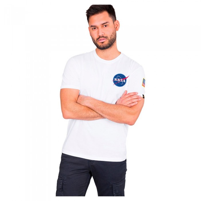 [해외]알파 인더스트리 Space Shuttle 반팔 티셔츠 138021588 White