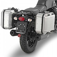 [해외]기비 제본 Monokey Side Cases Pannier Holder Moto Guzzi V7 III Stone/Special 9138044221 Black