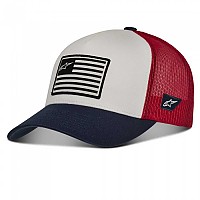 [해외]알파인스타 Flag Snapback 모자 9137786027 White / Navy / Red