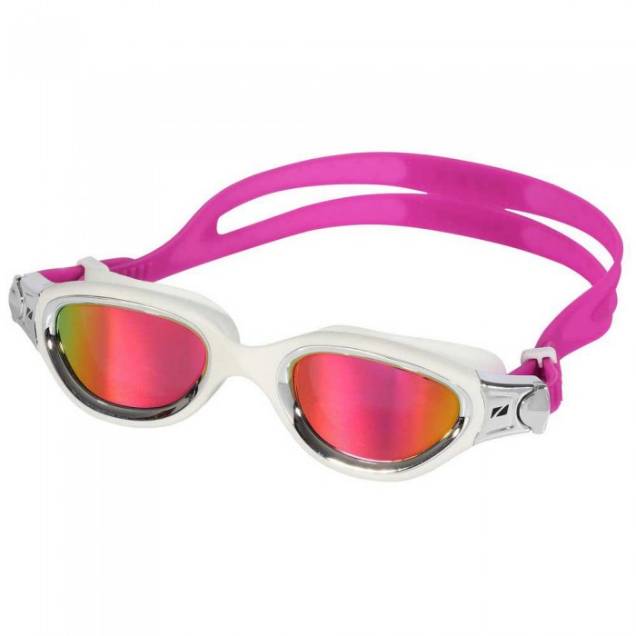 [해외]ZONE3 Venator-X Swimming Goggles 6137937177 White / Silver