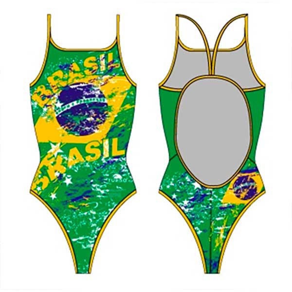 [해외]터보 수영복 Brazil 618177 Green / Yellow