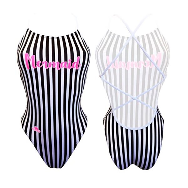 [해외]터보 Sirene Pink Mermaid Swimsuit 6138050764 Black