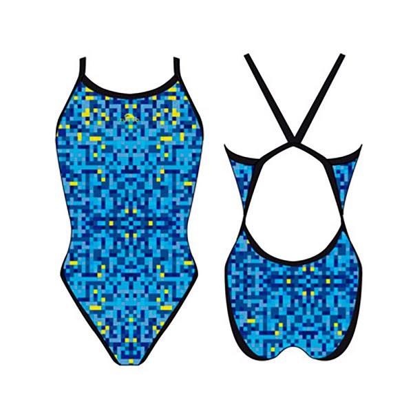 [해외]터보 Pixels Revolution Swimsuit 6138050839 Royal