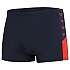 [해외]스피도 수영 복서 Boom 로고 Splice 6137927466 True Navy / Dragonfire Orange