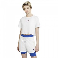 [해외]나이키 Sportswear Crop Print 반팔 티셔츠 138030359 White