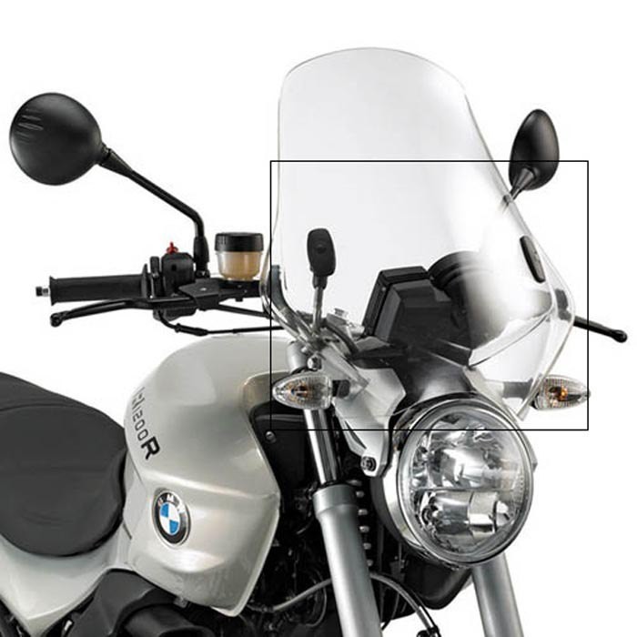 [해외]기비 147A BMW R 1200 R 피팅 키트 9138043955 Black / Silver