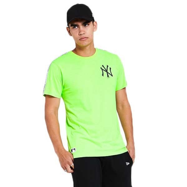 [해외]뉴에라 MLB New York Yankees Taped 반팔 티셔츠 137703504 Fluo Green