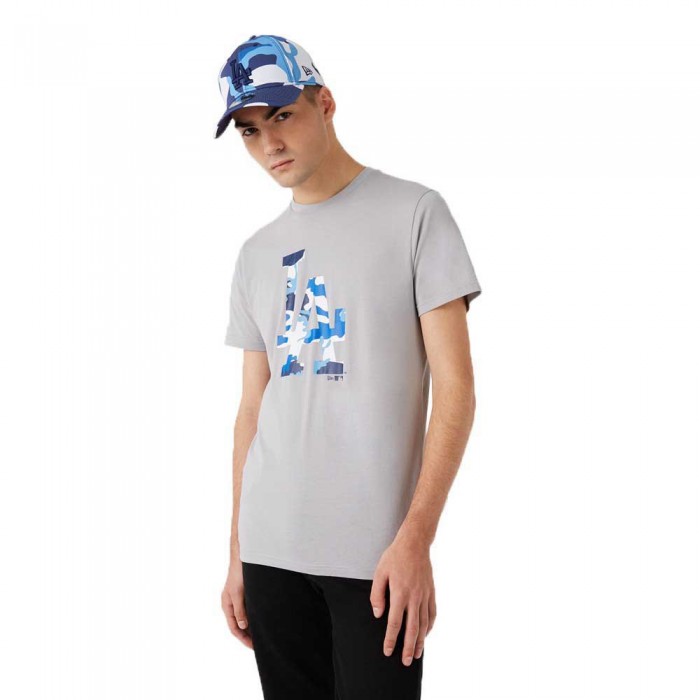 [해외]뉴에라 반팔 티셔츠 MLB Camo Los Angeles Dodgers 138051411 Grey