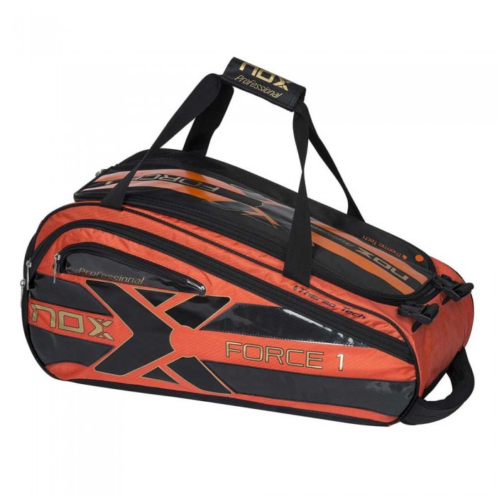 [해외]NOX Force 1 Padel Racket Bag 12138014773 Orange / Black