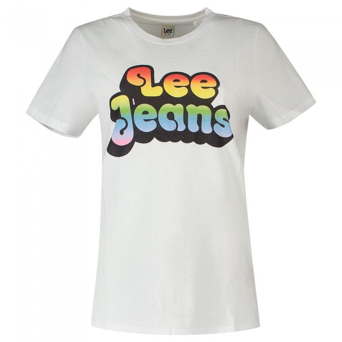 [해외]LEE Pride 반팔 티셔츠 138001710 Graphic White