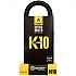 [해외]AUVRAY K 10 U자물쇠 9137614523 Black / Yellow