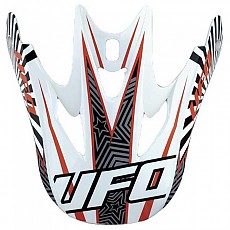 [해외]UFO Visera Nitro 썬바이저 9138097249 White / Red