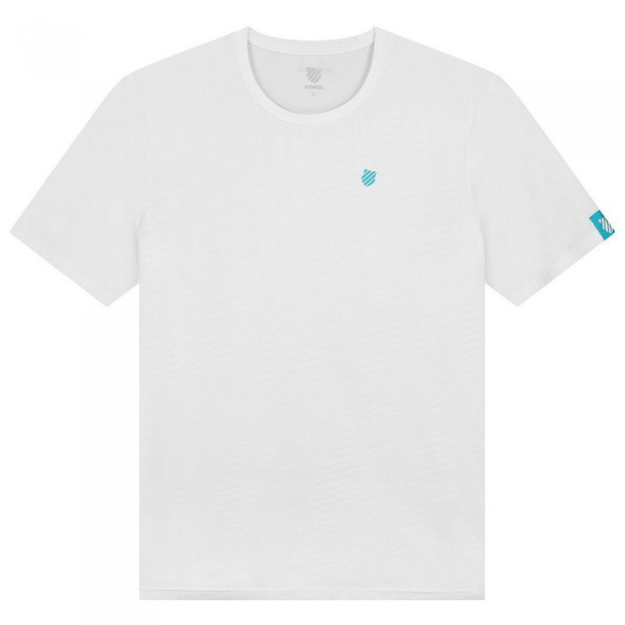[해외]케이스위스 Hypercourt Shield Short Sleeve T-Shirt 12137916025 White