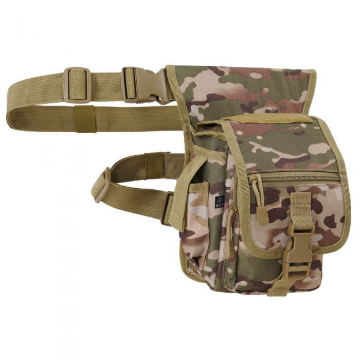 [해외]BRANDIT Side Kick 허리 가방 4138023571 Tactical Camo