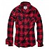 [해외]BRANDIT Amy Flannel 긴팔 셔츠 4138023768 Red / Black