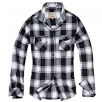 [해외]BRANDIT 긴 소매 셔츠 Amy Flannel 4138023769 White / Black