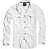 [해외]BRANDIT Slim 긴팔 셔츠 4138023255 White