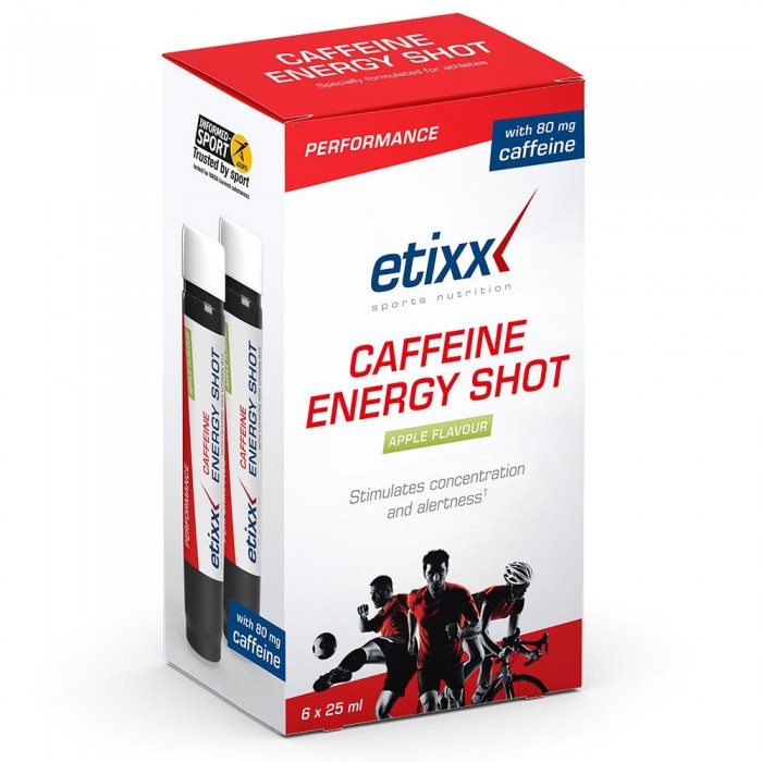 [해외]ETIXX 카페인 샷 6 내추럴 내추럴 바이알 상자 12137341097