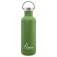 [해외]LAKEN Basic 1L 스테인리스 스틸 병 4138048717 Kakhi