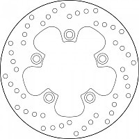 [해외]BREMBO 68B40744 리어 브레이크 디스크 9138111446