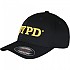 [해외]BRANDIT NYPD 3D Logo Flexfit 모자 9138023447 Black