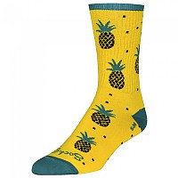 [해외]SOCKGUY Pineapple Crew 6´´ 양말 1138119824 Yellow / Blue