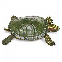 [해외]사파리엘티디 빨간귀 슬라이더 거북이 피규어 15137554677 Green