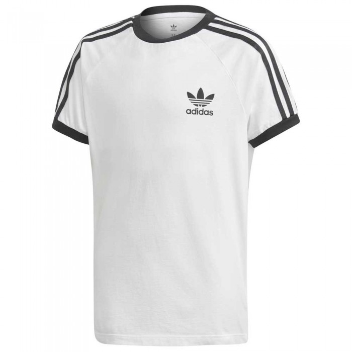 [해외]아디다스 ORIGINALS 반소매 티셔츠 3 Stripes 15137037557 White / Black