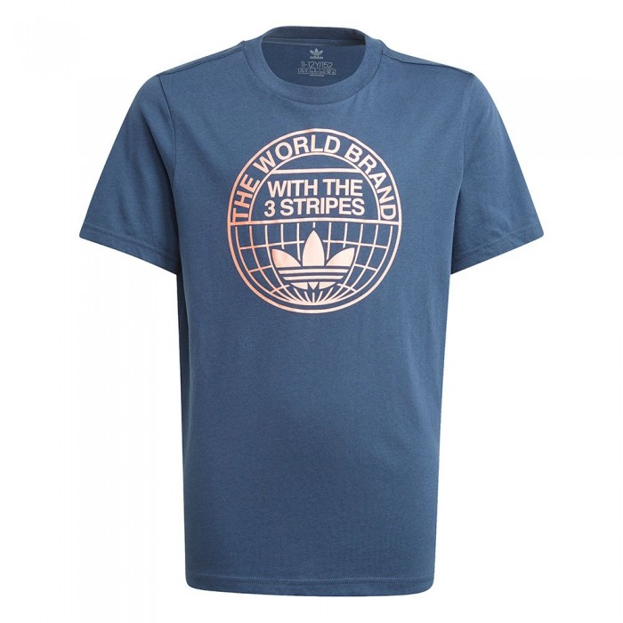 [해외]아디다스 ORIGINALS 반팔 티셔츠 올over Print Pack 15137875729 Crew Navy / White