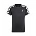 [해외]아디다스 반팔 티셔츠 Designed 2 Move 3 Stripes 15137899543 Black / White