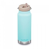 [해외]KLEAN KANTEEN 트위스트 캡 단열 보온병 포함 TK와이드 32oz 4138129514 Blue Tint