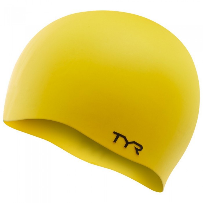 [해외]티어 주름 없는 수영 모자 6138106598 Yellow