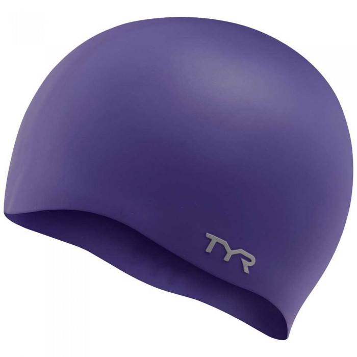 [해외]티어 수영 모자 좋은 생각 무료 실리콘 6138107365 Purple