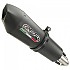 [해외]GPR EXHAUST SYSTEMS GP Evo4 Titanium Adventure 790 18-20 Euro 4 인증된 슬립온 머플러 9138136466 Matt Black / Matt Black