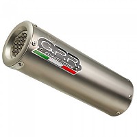 [해외]GPR EXHAUST SYSTEMS M3 내추럴 Titanium CBR 500 R 12-18 비인증된 완전 배기 시스템 9138136966 Silver / Silver