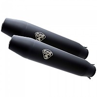 [해외]GPR EXHAUST SYSTEMS Deeptone Caf? Racer 링크 파이프 없는 소음기 GS 500 E/F 89-07 승인 9138137490 Matt Black / Matt Black